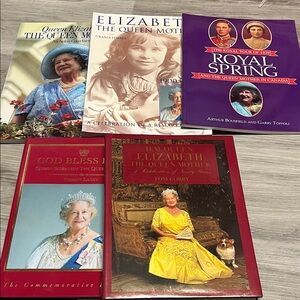 Collection of Queen Elizabeth (mother) Books